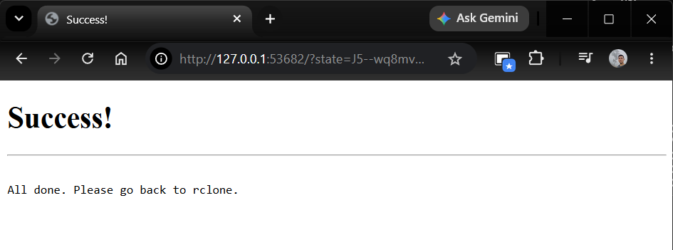 Rclone Configuration