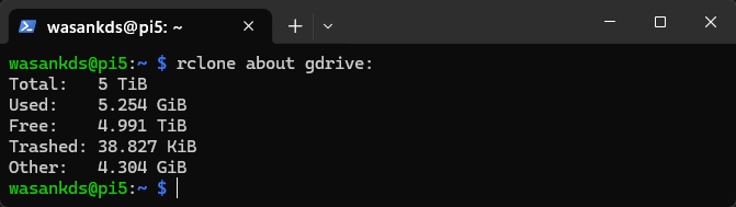 Rclone Configuration